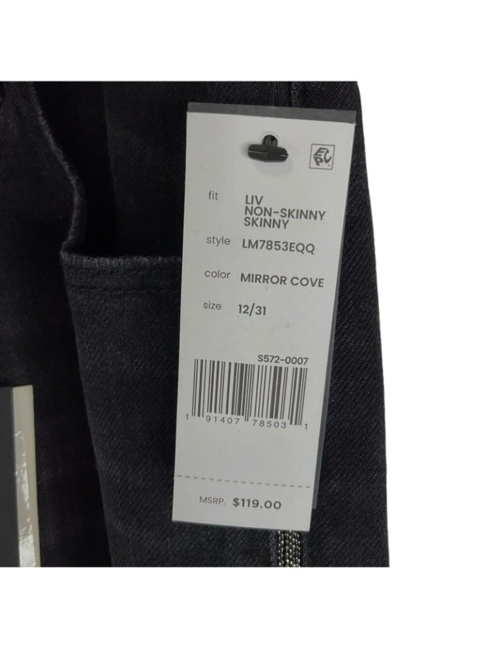 Liverpool Los Angeles Jeans Womens Size 12/31 Mirror Cove Stretch Denim Nwt $98 - Picture 5 of 13